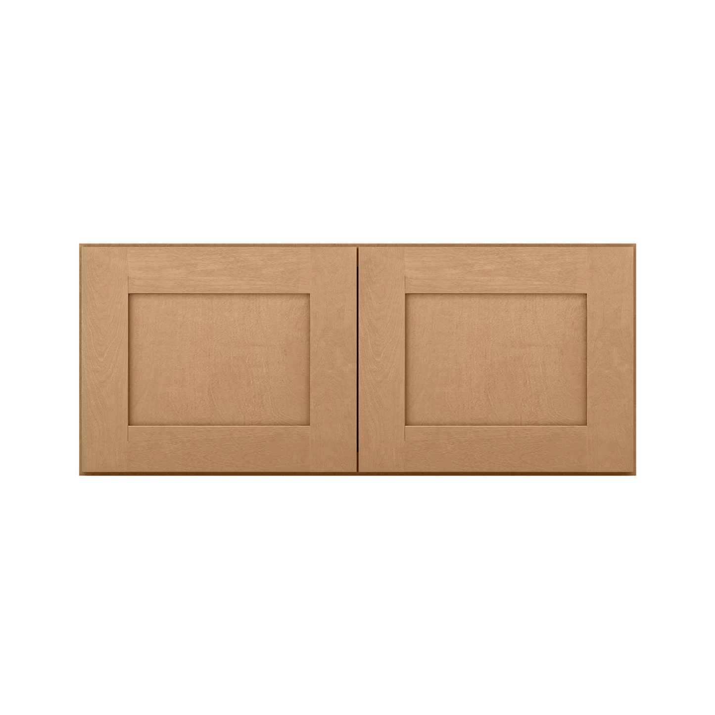 Wall Kitchen Cabinet W3615 Shaker Toffee LessCare 36 in. width 15 in. height 12 in. depth - Kitchen Cabinets