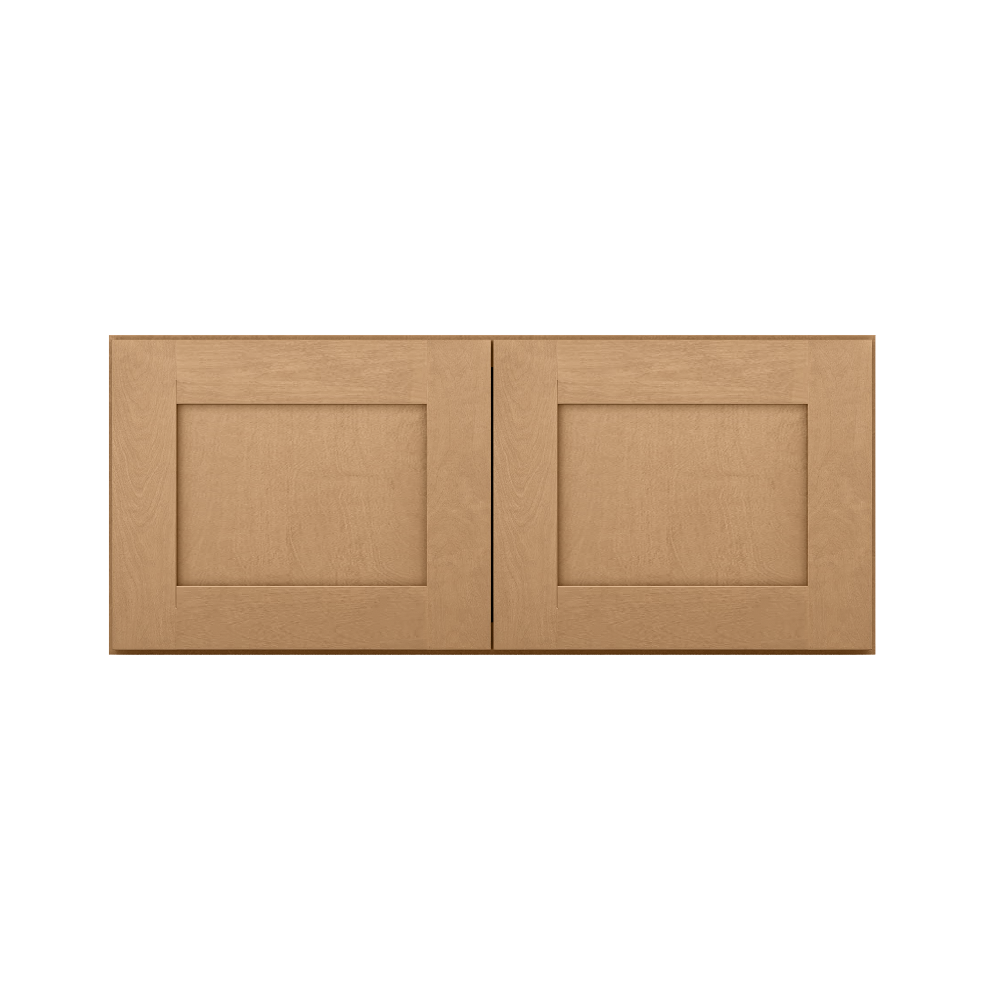 Wall Kitchen Cabinet W3615 Shaker Toffee LessCare 36 in. width 15 in. height 12 in. depth - Kitchen Cabinets