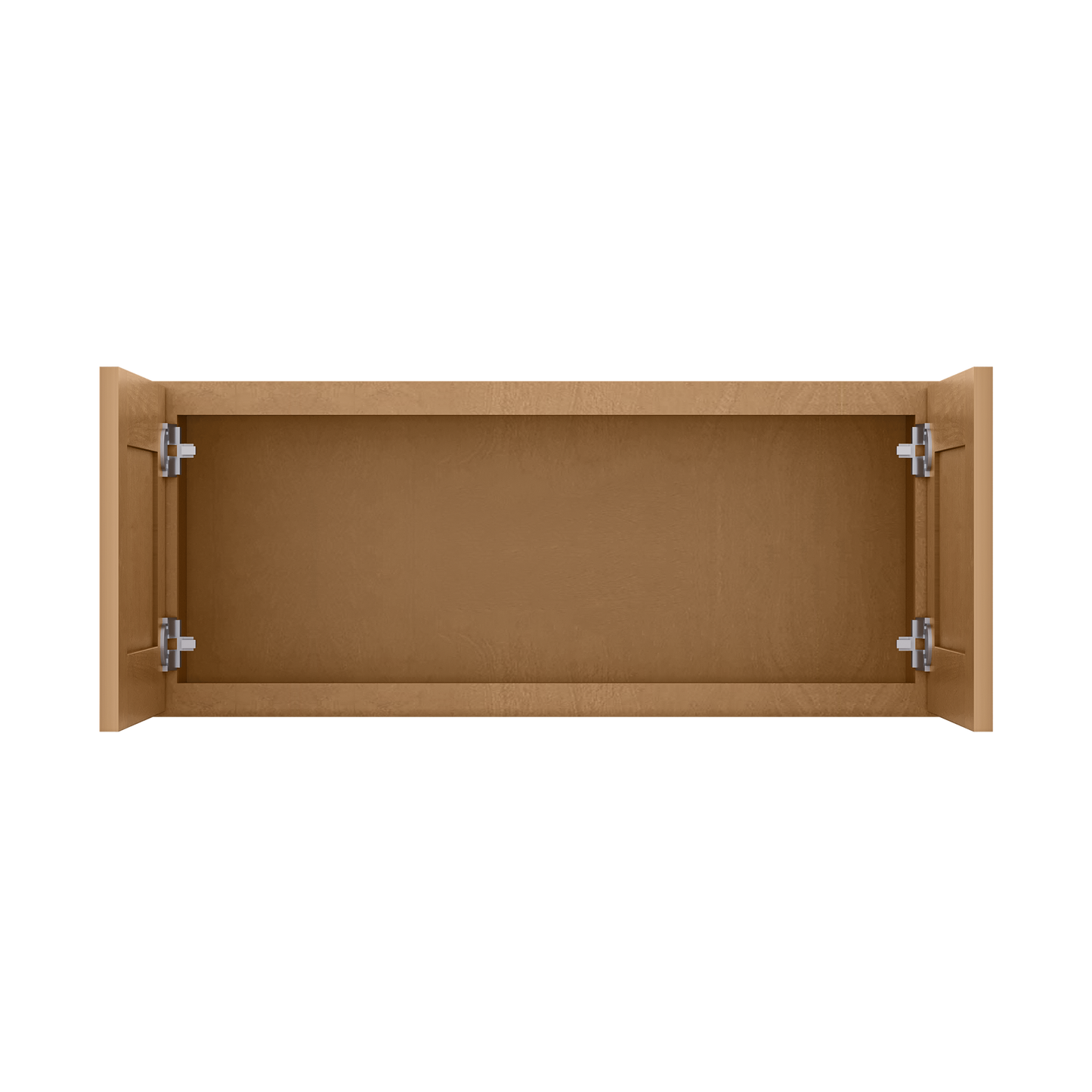 Wall Kitchen Cabinet W3615 Shaker Toffee LessCare 36 in. width 15 in. height 12 in. depth - Kitchen Cabinets