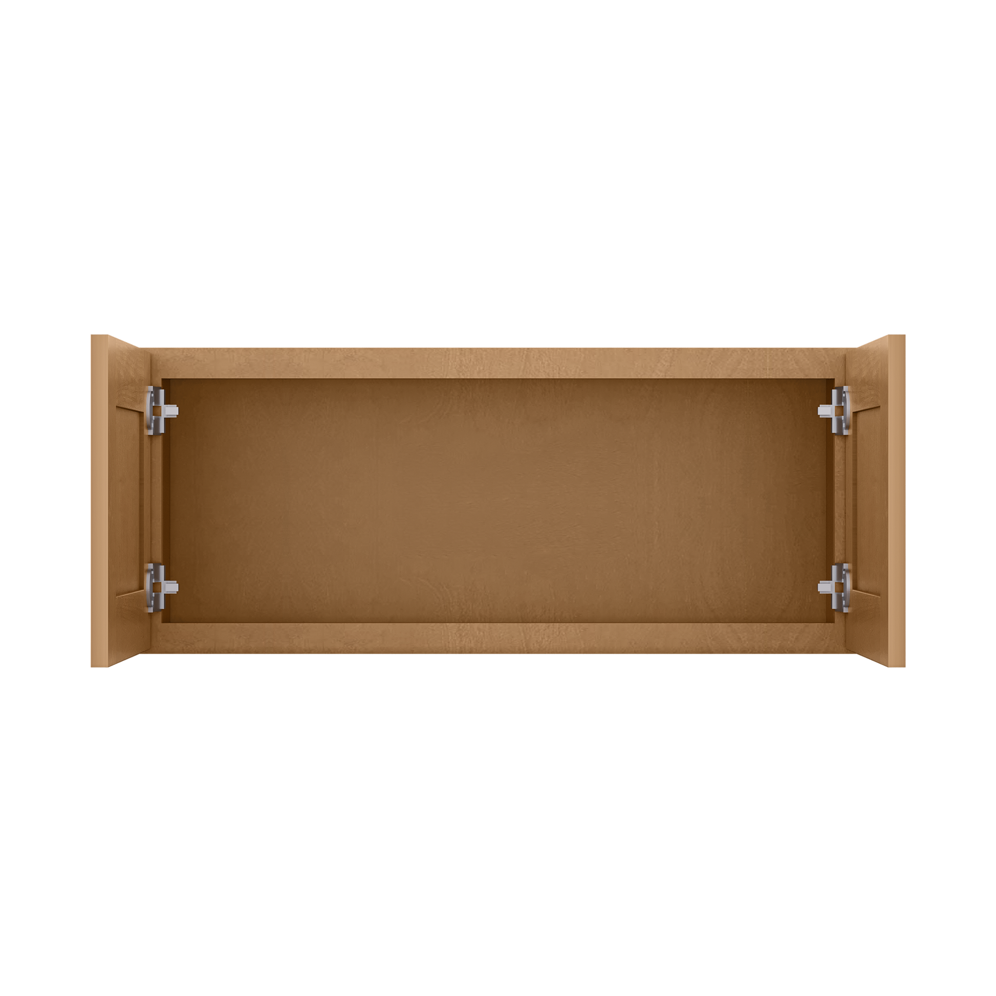 Wall Kitchen Cabinet W3615 Shaker Toffee LessCare 36 in. width 15 in. height 12 in. depth - Kitchen Cabinets