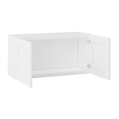 Wall Kitchen Cabinet W3618 Alpina White LessCare 36 in. width 18 in. height 12 in. depth - Kitchen Cabinets