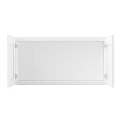 Wall Kitchen Cabinet W3618 Alpina White LessCare 36 in. width 18 in. height 12 in. depth - Kitchen Cabinets
