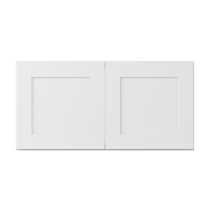 Wall Kitchen Cabinet W3618 Alpina White LessCare 36 in. width 18 in. height 12 in. depth - Kitchen Cabinets
