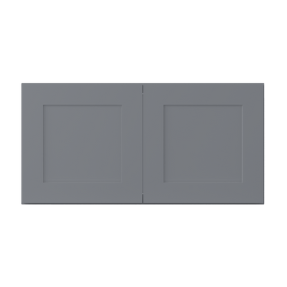 Wall Kitchen Cabinet W3618 Colonial Gray LessCare 36 in. width 18 in. height 12 in. depth - Kitchen Cabinets