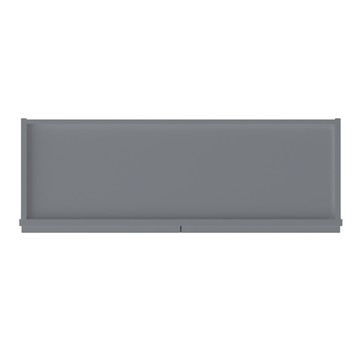 Wall Kitchen Cabinet W3618 Colonial Gray LessCare 36 in. width 18 in. height 12 in. depth - Kitchen Cabinets