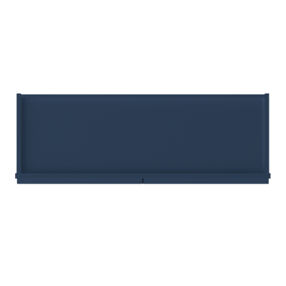 Wall Kitchen Cabinet W3618 Danbury Blue LessCare 36 in. width 18 in. height 12 in. depth - Kitchen Cabinets