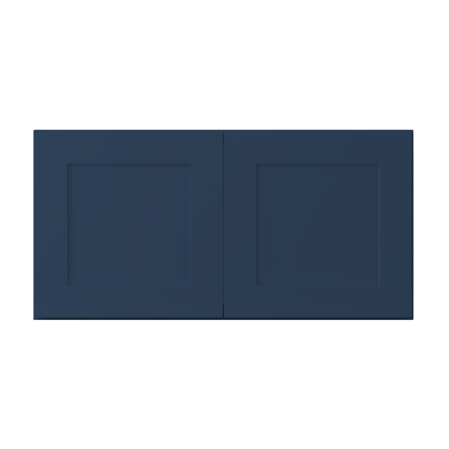 Wall Kitchen Cabinet W3618 Danbury Blue LessCare 36 in. width 18 in. height 12 in. depth - Kitchen Cabinets