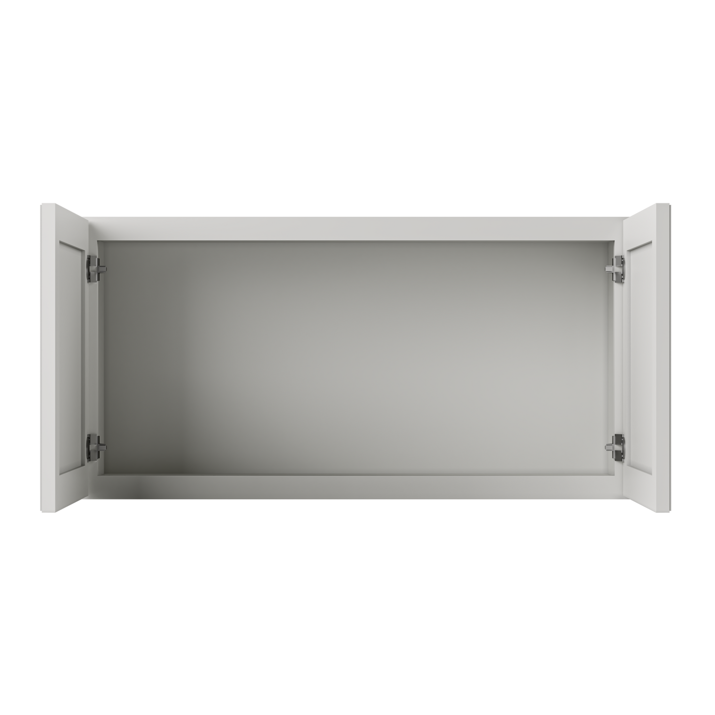 Wall Kitchen Cabinet W3618 Milan Pearl 36 in. width 18 in. height 12 in. depth - Kitchen Cabinets