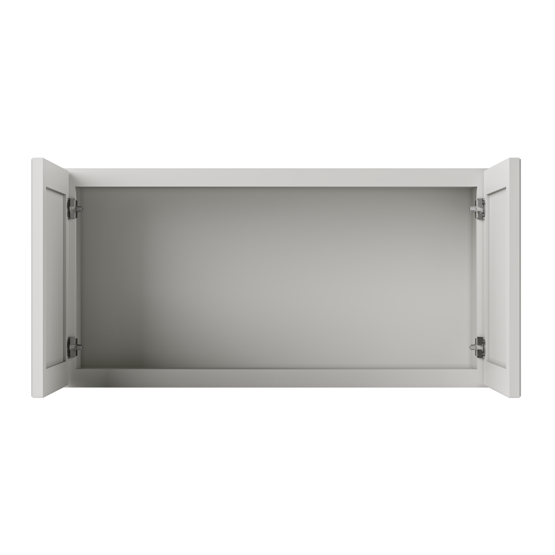 Wall Kitchen Cabinet W3618 Milan Pearl 36 in. width 18 in. height 12 in. depth - Kitchen Cabinets