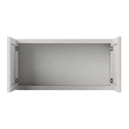 Wall Kitchen Cabinet W3618 Milan Pearl 36 in. width 18 in. height 12 in. depth - Kitchen Cabinets