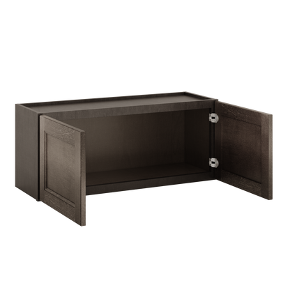 Wall Kitchen Cabinet W3618 Milan Slate 36 in. width 18 in. height 12 in. depth - Kitchen Cabinets