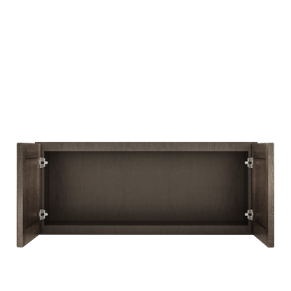 Wall Kitchen Cabinet W3618 Milan Slate 36 in. width 18 in. height 12 in. depth - Kitchen Cabinets