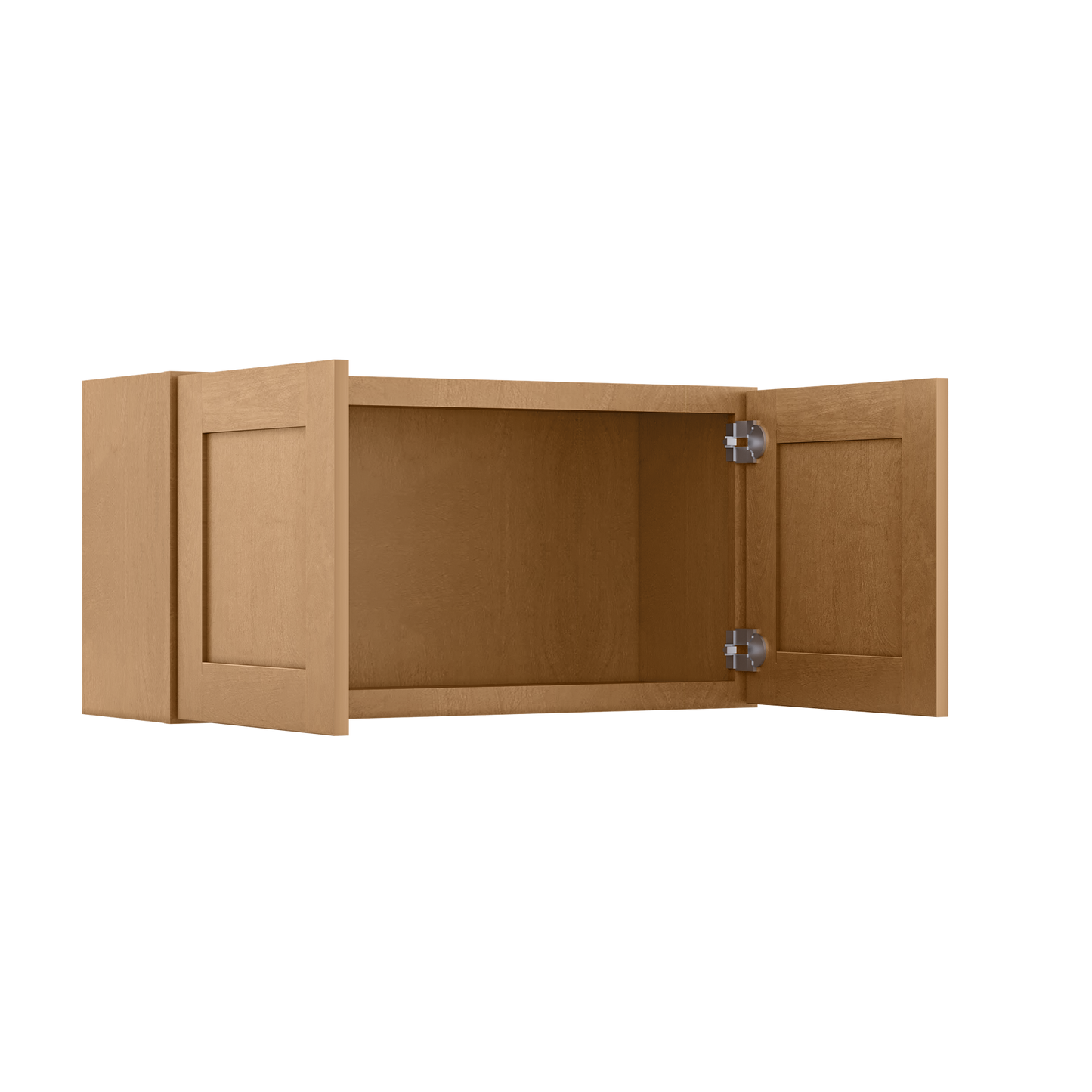 Wall Kitchen Cabinet W3618 Shaker Toffee LessCare 36 in. width 18 in. height 12 in. depth - Kitchen Cabinets