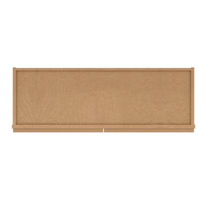 Wall Kitchen Cabinet W3618 Shaker Toffee LessCare 36 in. width 18 in. height 12 in. depth - Kitchen Cabinets