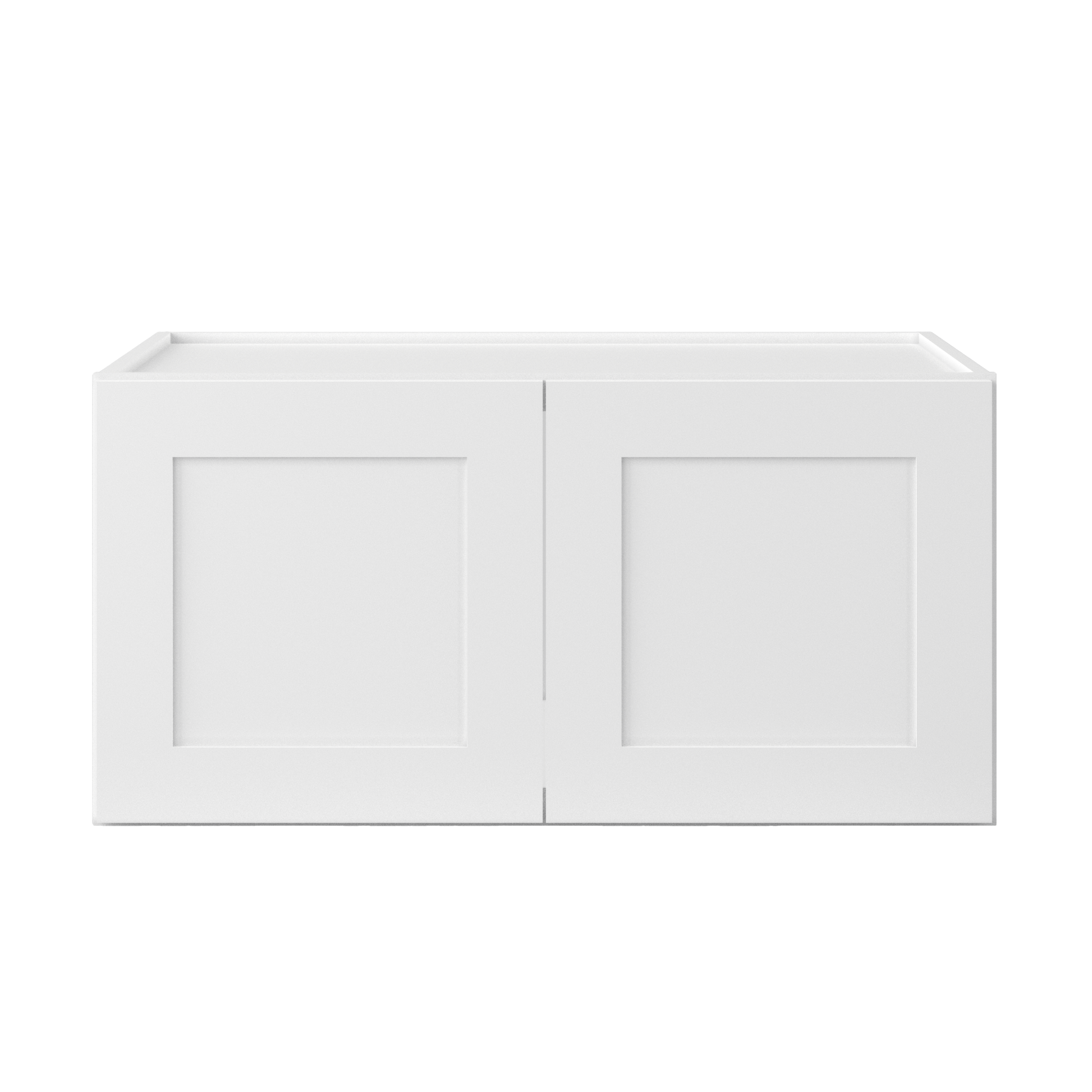Wall Kitchen Cabinet W361824 Alpina White LessCare 36 in. width 18 in. height 24 in. depth - Kitchen Cabinets