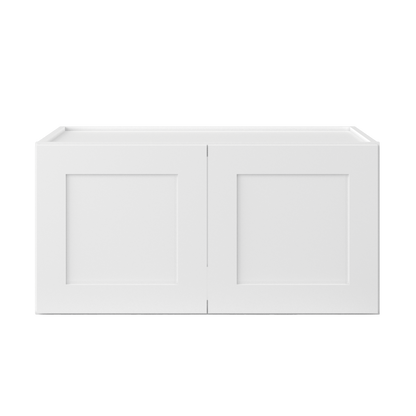 Wall Kitchen Cabinet W361824 Alpina White LessCare 36 in. width 18 in. height 24 in. depth - Kitchen Cabinets