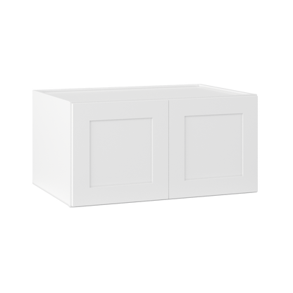 Wall Kitchen Cabinet W361824 Alpina White LessCare 36 in. width 18 in. height 24 in. depth - Kitchen Cabinets