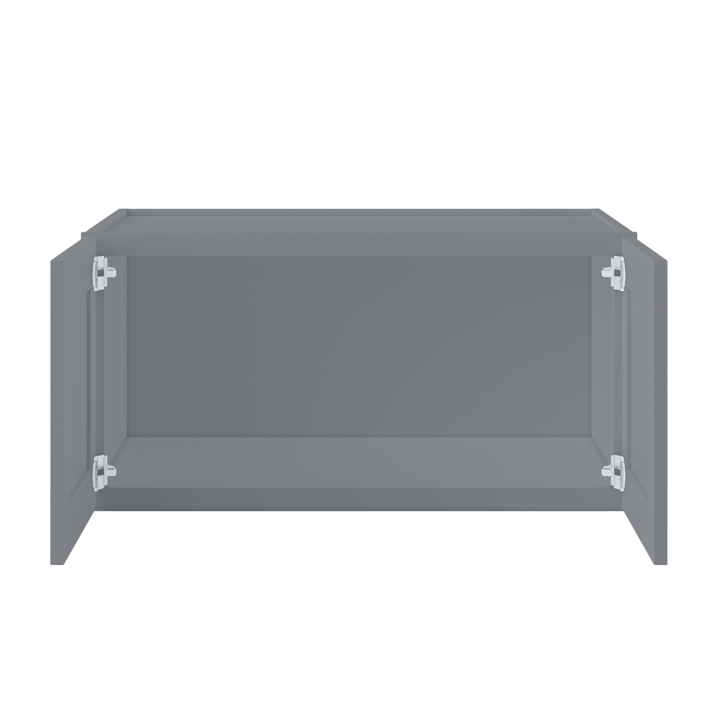 Wall Kitchen Cabinet W361824 Colonial Gray LessCare 36 in. width 18 in. height 24 in. depth - Kitchen Cabinets