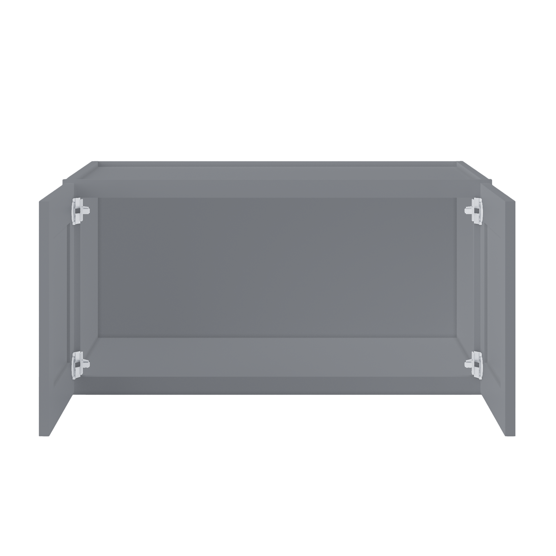 Wall Kitchen Cabinet W361824 Colonial Gray LessCare 36 in. width 18 in. height 24 in. depth - Kitchen Cabinets