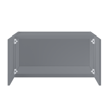 Wall Kitchen Cabinet W361824 Colonial Gray LessCare 36 in. width 18 in. height 24 in. depth - Kitchen Cabinets