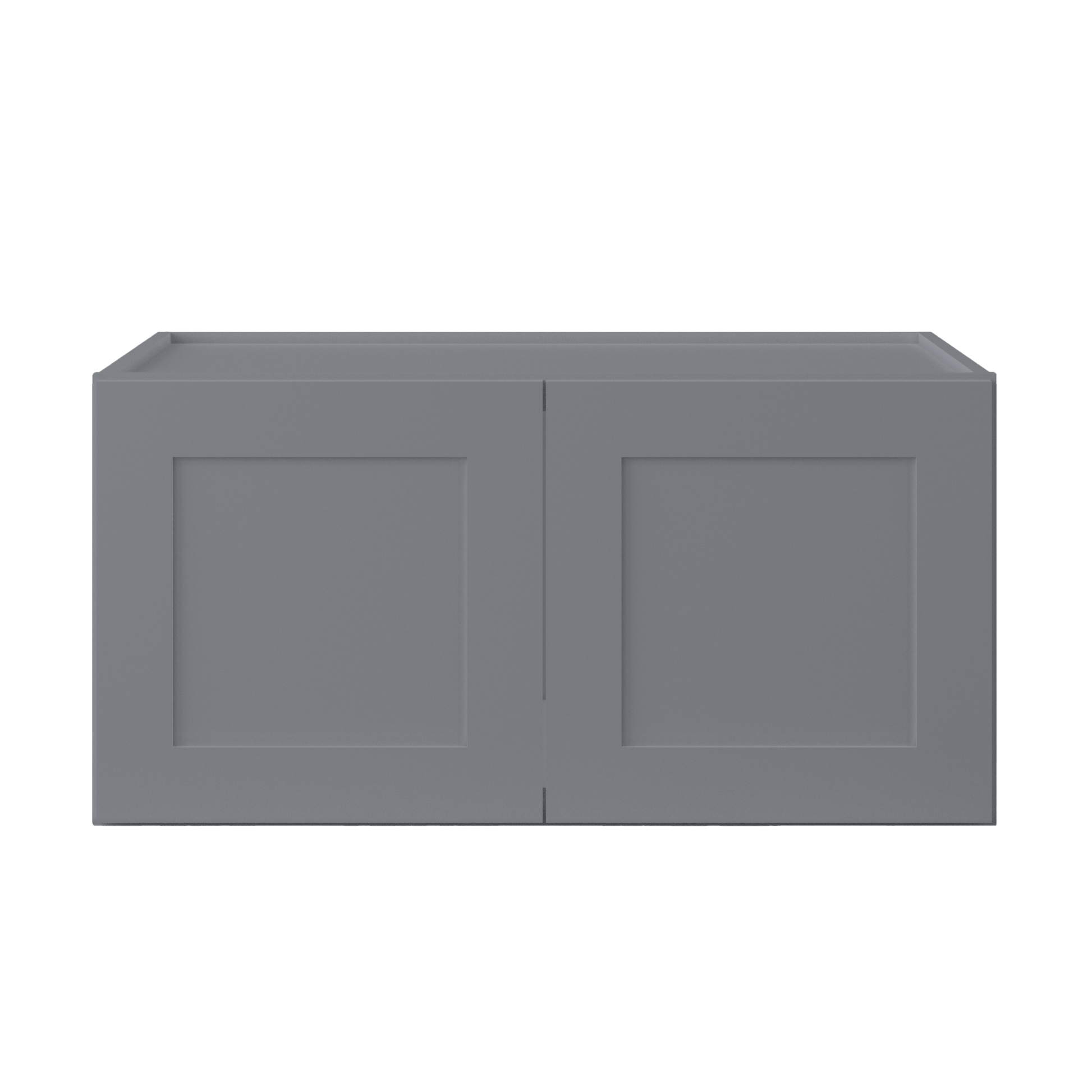 Wall Kitchen Cabinet W361824 Colonial Gray LessCare 36 in. width 18 in. height 24 in. depth - Kitchen Cabinets