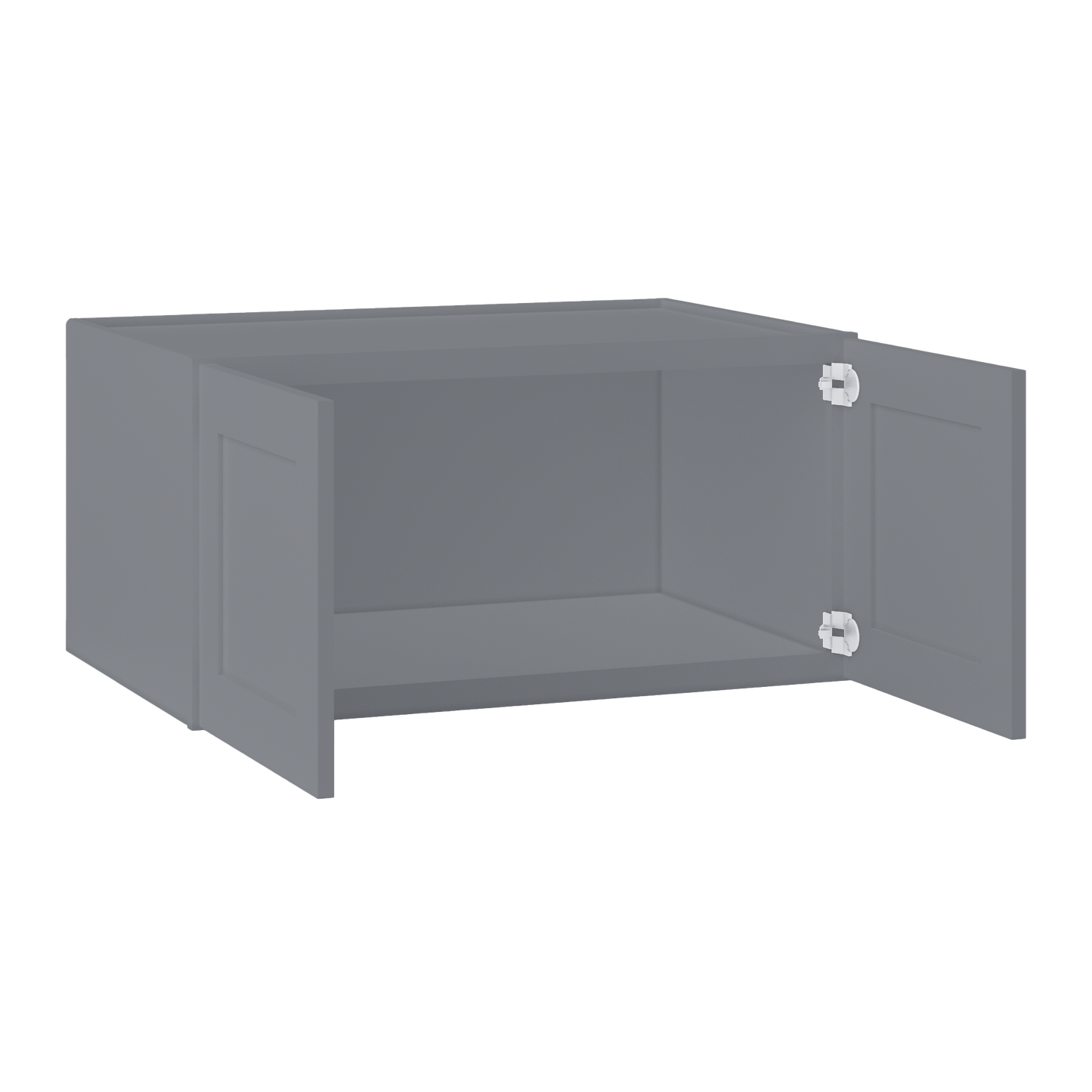 Wall Kitchen Cabinet W361824 Colonial Gray LessCare 36 in. width 18 in. height 24 in. depth - Kitchen Cabinets