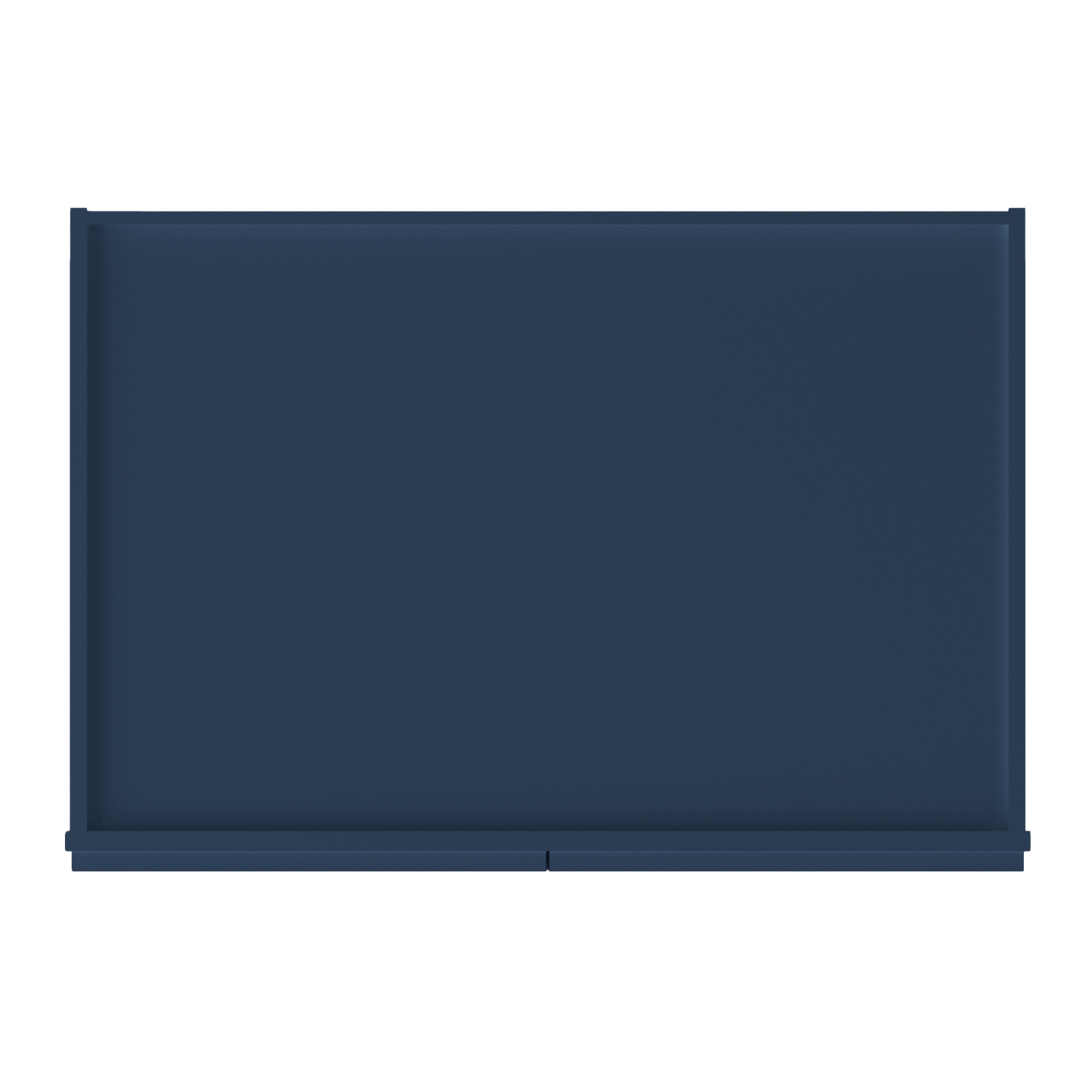 Wall Kitchen Cabinet W361824 Danbury Blue LessCare 36 in. width 18 in. height 24 in. depth - Kitchen Cabinets