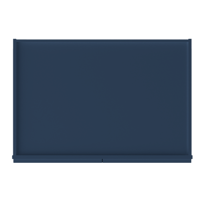 Wall Kitchen Cabinet W361824 Danbury Blue LessCare 36 in. width 18 in. height 24 in. depth - Kitchen Cabinets