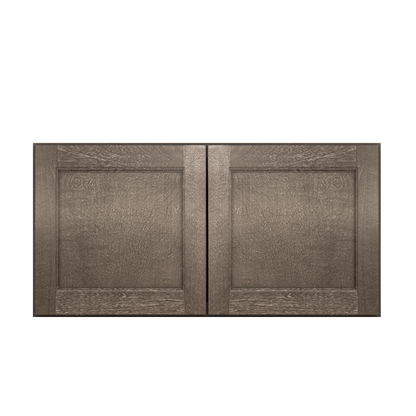 Wall Kitchen Cabinet W361824 Milan Slate LessCare 36 in. width 18 in. height 24 in. depth - Kitchen Cabinets