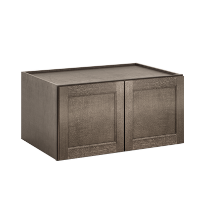 Wall Kitchen Cabinet W361824 Milan Slate LessCare 36 in. width 18 in. height 24 in. depth - Kitchen Cabinets