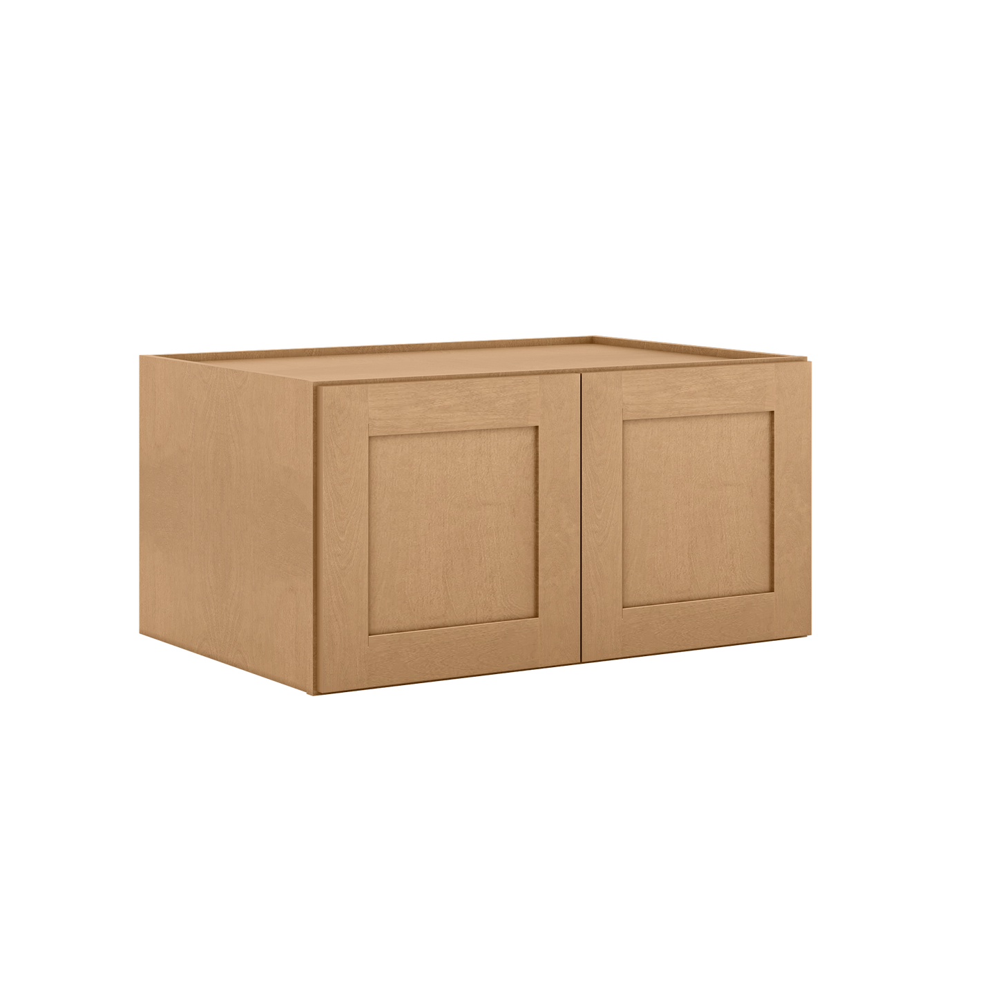 Wall Kitchen Cabinet W361824 Shaker Toffee LessCare 36 in. width 18 in. height 24 in. depth - Kitchen Cabinets