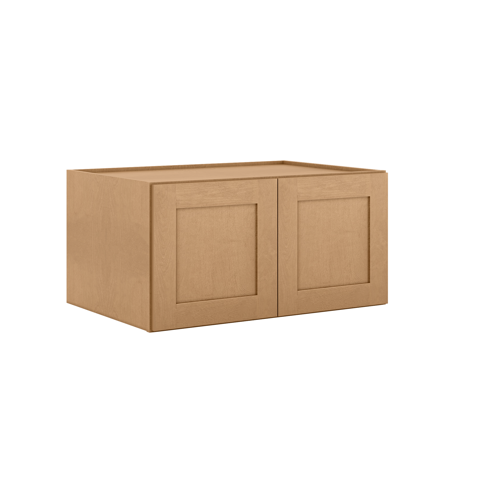 Wall Kitchen Cabinet W361824 Shaker Toffee LessCare 36 in. width 18 in. height 24 in. depth - Kitchen Cabinets