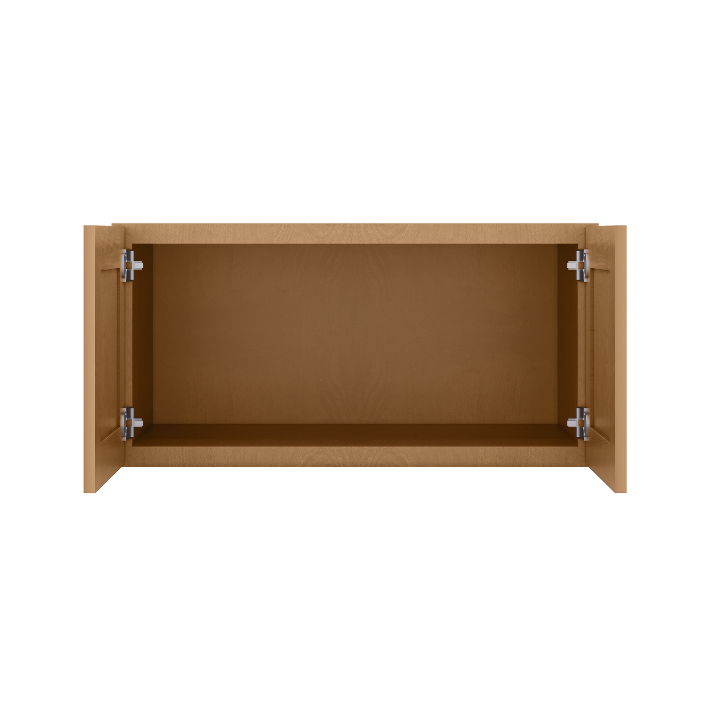 Wall Kitchen Cabinet W361824 Shaker Toffee LessCare 36 in. width 18 in. height 24 in. depth - Kitchen Cabinets