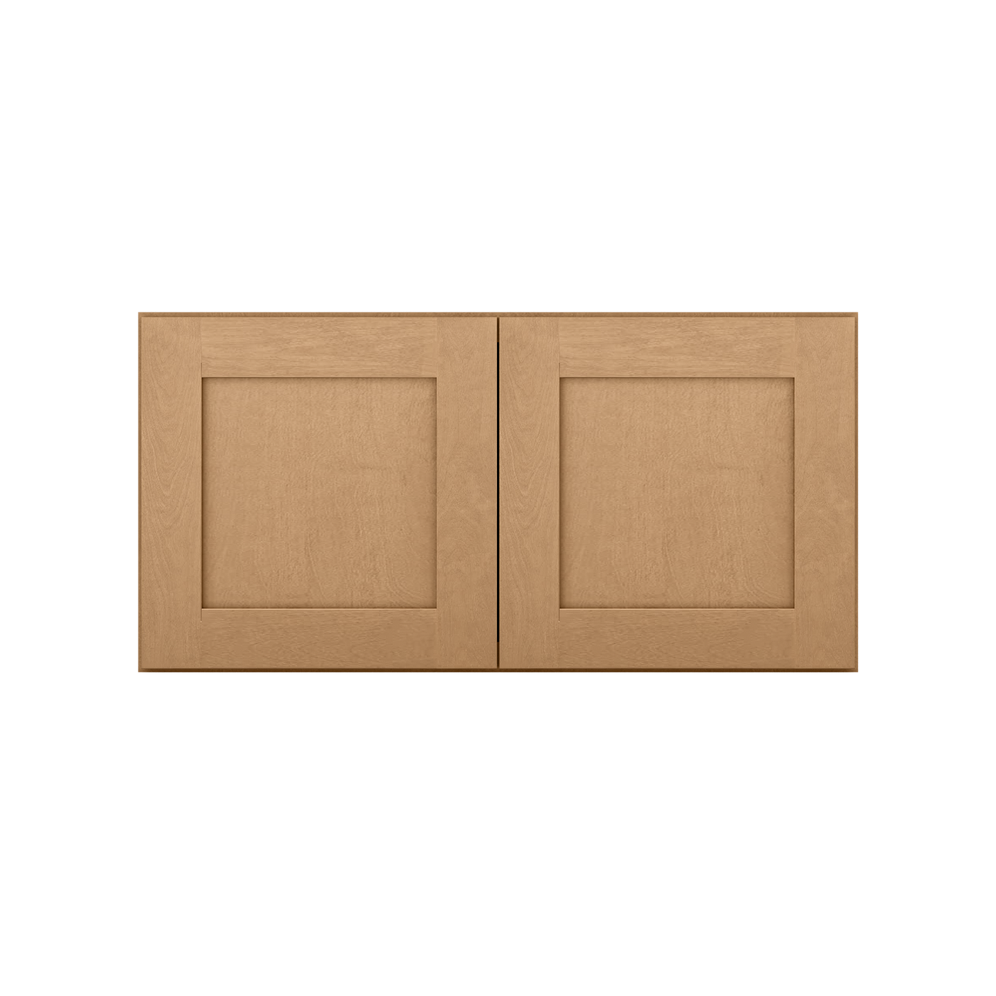 Wall Kitchen Cabinet W361824 Shaker Toffee LessCare 36 in. width 18 in. height 24 in. depth - Kitchen Cabinets