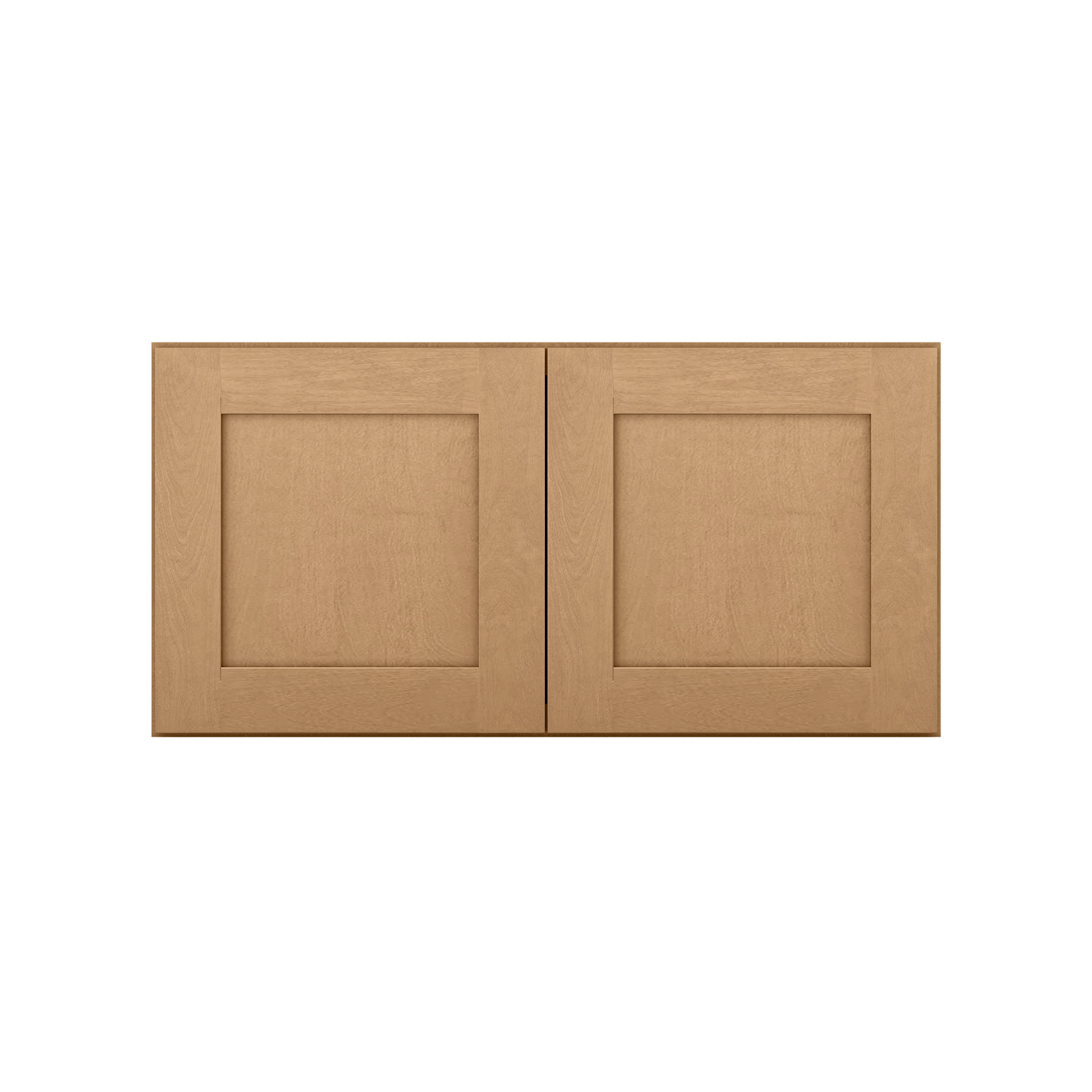 Wall Kitchen Cabinet W361824 Shaker Toffee LessCare 36 in. width 18 in. height 24 in. depth - Kitchen Cabinets