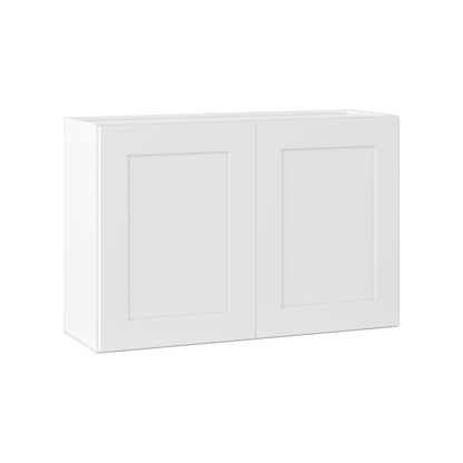 Wall Kitchen Cabinet W3624 Alpina White LessCare 36 in. width 24 in. height 12 in. depth - Kitchen Cabinets