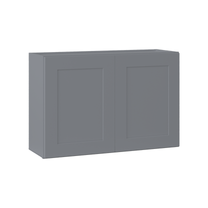 Wall Kitchen Cabinet W3624 Colonial Gray LessCare 36 in. width 24 in. height 12 in. depth - Kitchen Cabinets