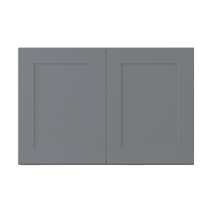 Wall Kitchen Cabinet W3624 Colonial Gray LessCare 36 in. width 24 in. height 12 in. depth - Kitchen Cabinets