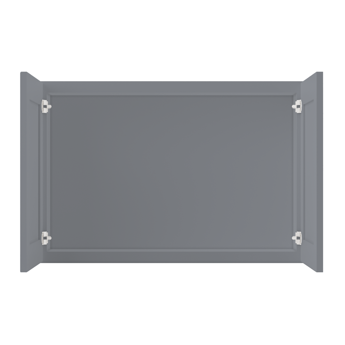 Wall Kitchen Cabinet W3624 Colonial Gray LessCare 36 in. width 24 in. height 12 in. depth - Kitchen Cabinets