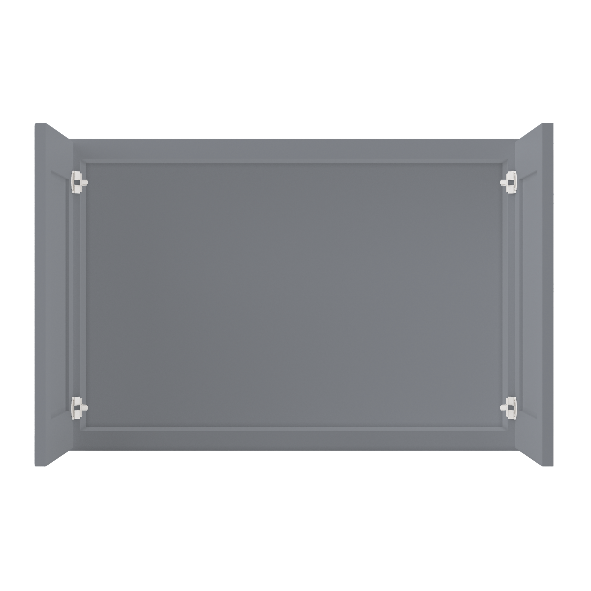 Wall Kitchen Cabinet W3624 Colonial Gray LessCare 36 in. width 24 in. height 12 in. depth - Kitchen Cabinets