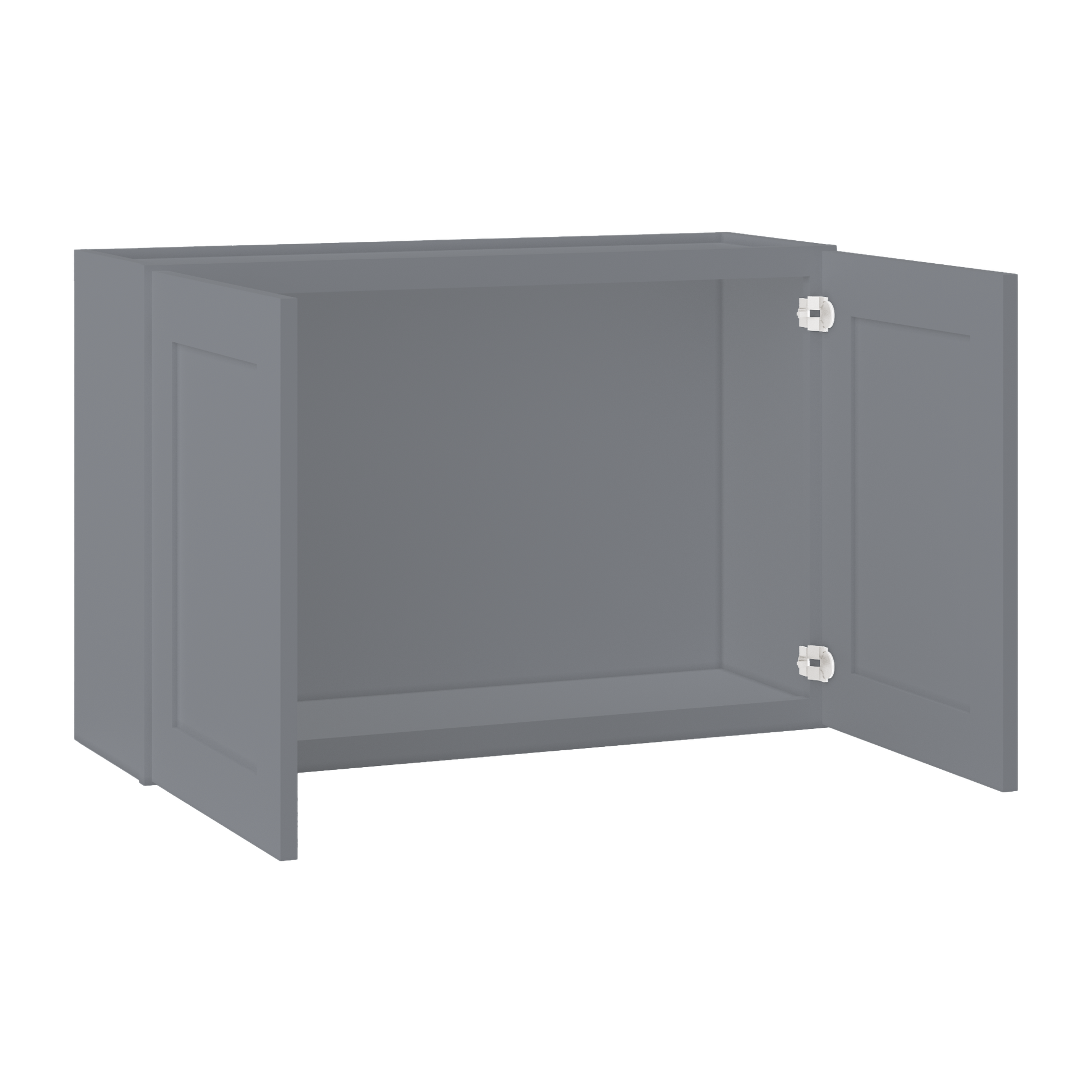 Wall Kitchen Cabinet W3624 Colonial Gray LessCare 36 in. width 24 in. height 12 in. depth - Kitchen Cabinets
