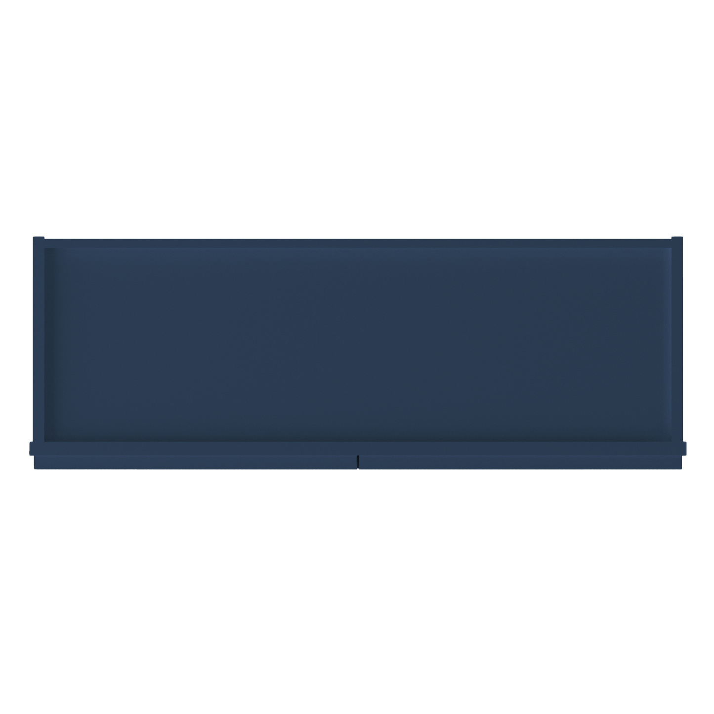 Wall Kitchen Cabinet W3624 Danbury Blue LessCare 36 in. width 24 in. height 12 in. depth - Kitchen Cabinets
