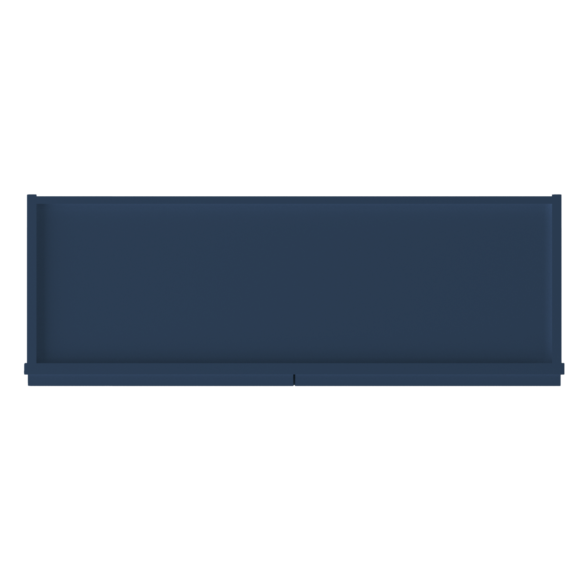 Wall Kitchen Cabinet W3624 Danbury Blue LessCare 36 in. width 24 in. height 12 in. depth - Kitchen Cabinets