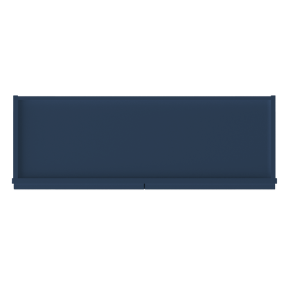 Wall Kitchen Cabinet W3624 Danbury Blue LessCare 36 in. width 24 in. height 12 in. depth - Kitchen Cabinets