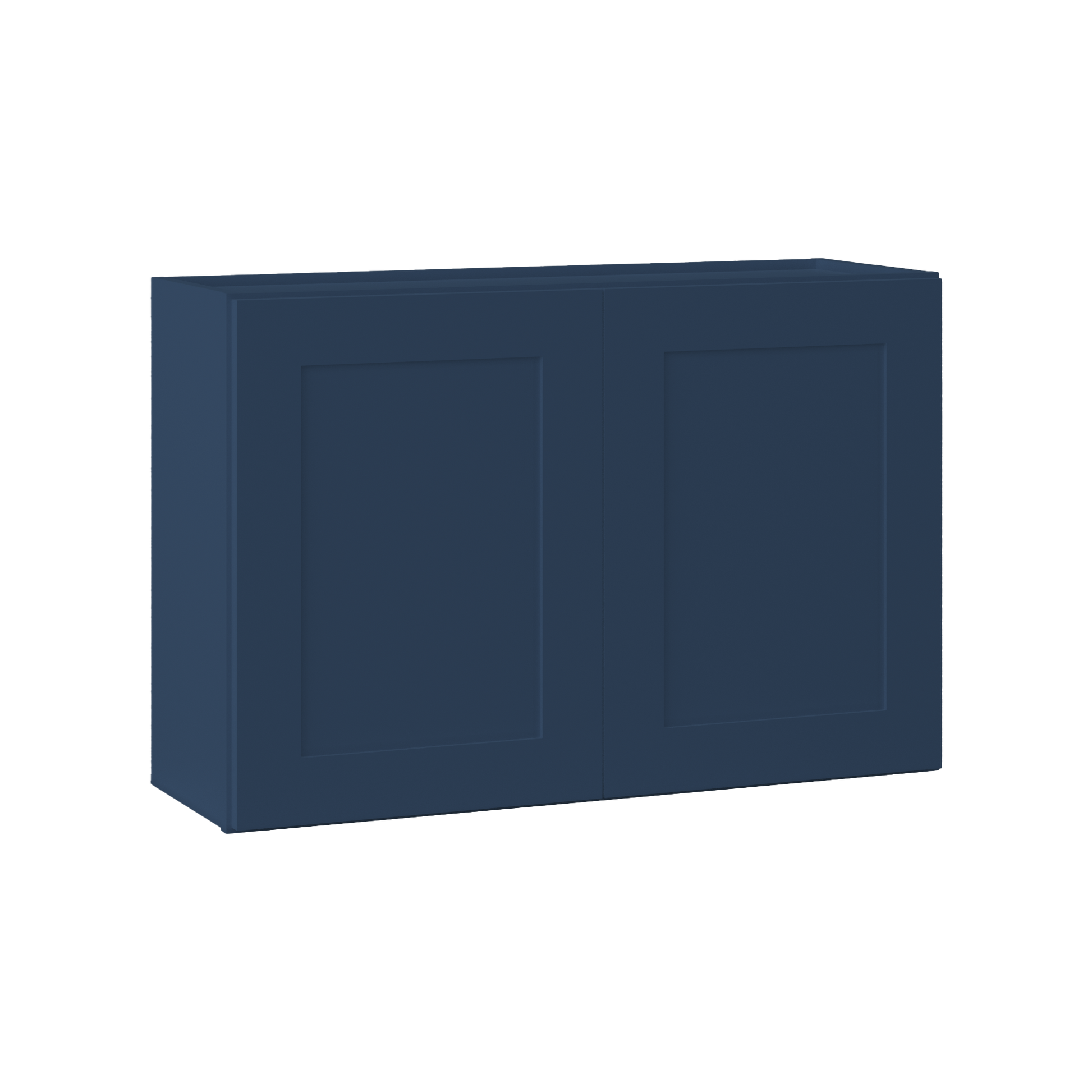 Wall Kitchen Cabinet W3624 Danbury Blue LessCare 36 in. width 24 in. height 12 in. depth - Kitchen Cabinets