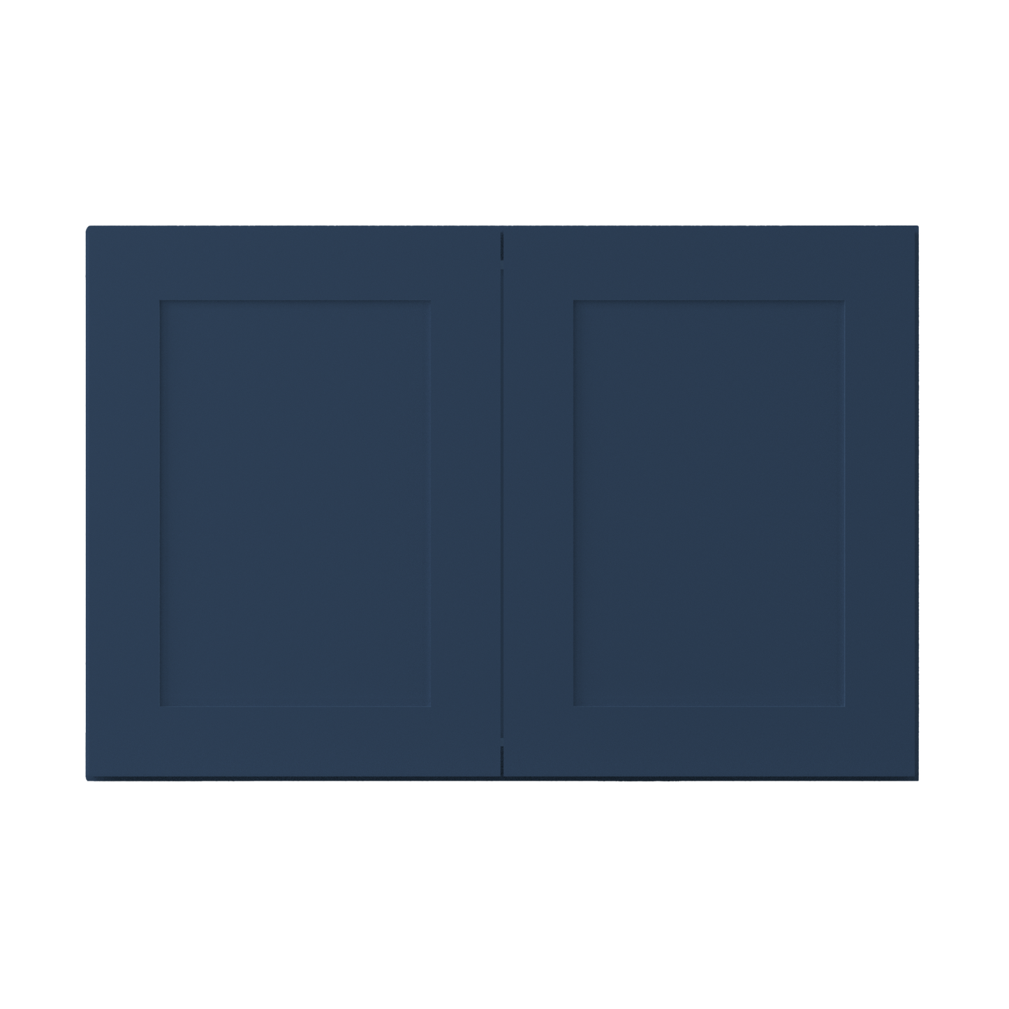 Wall Kitchen Cabinet W3624 Danbury Blue LessCare 36 in. width 24 in. height 12 in. depth - Kitchen Cabinets