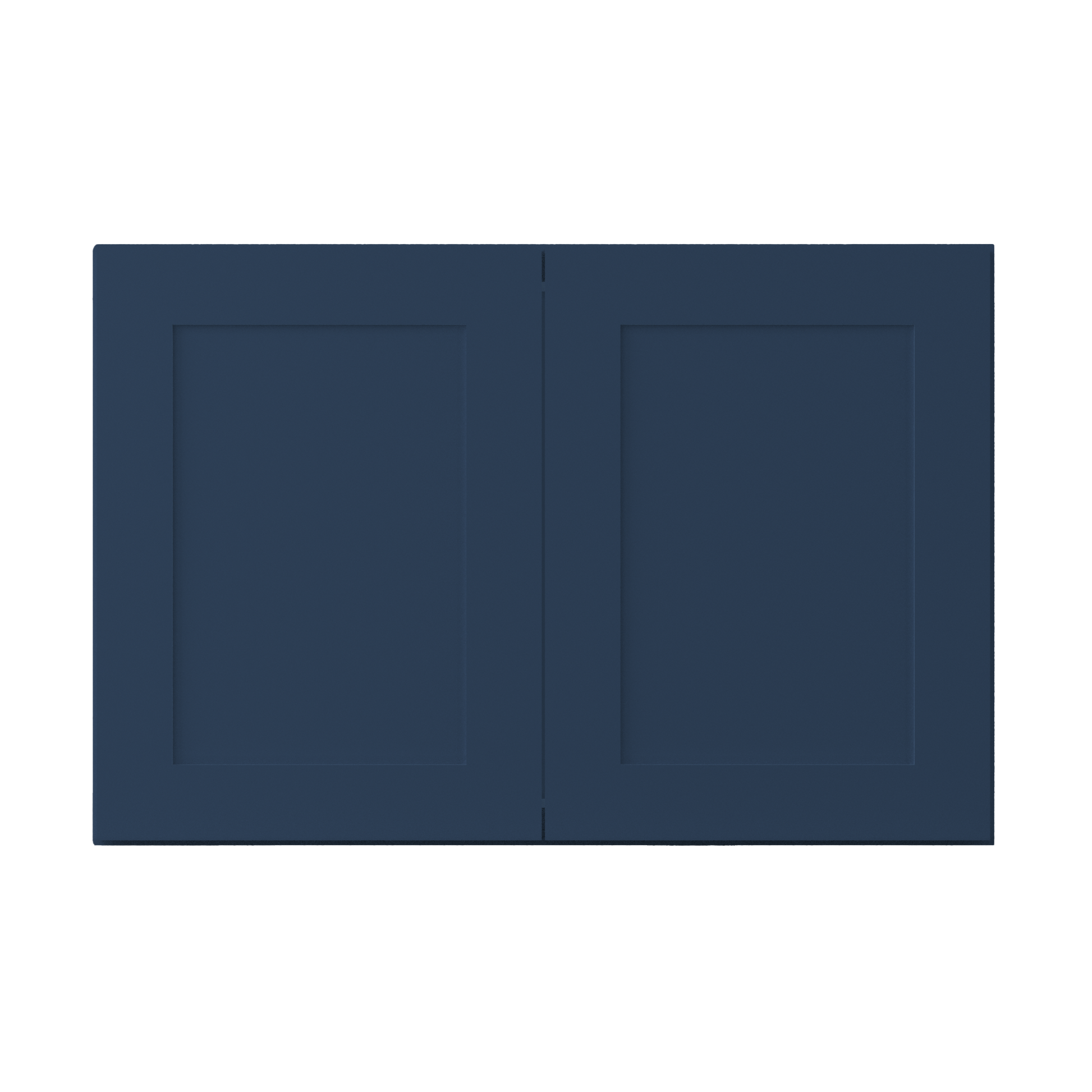 Wall Kitchen Cabinet W3624 Danbury Blue LessCare 36 in. width 24 in. height 12 in. depth - Kitchen Cabinets