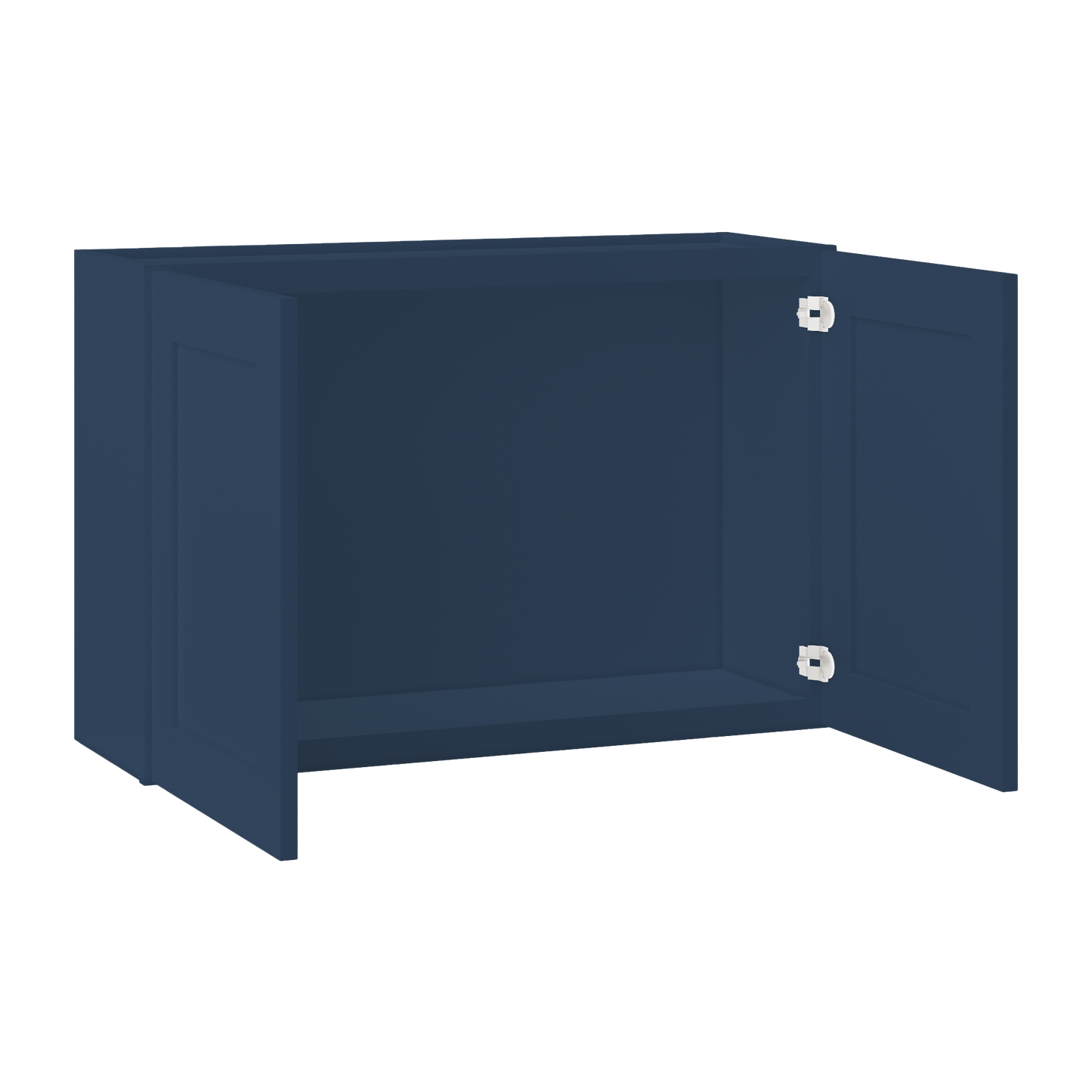 Wall Kitchen Cabinet W3624 Danbury Blue LessCare 36 in. width 24 in. height 12 in. depth - Kitchen Cabinets