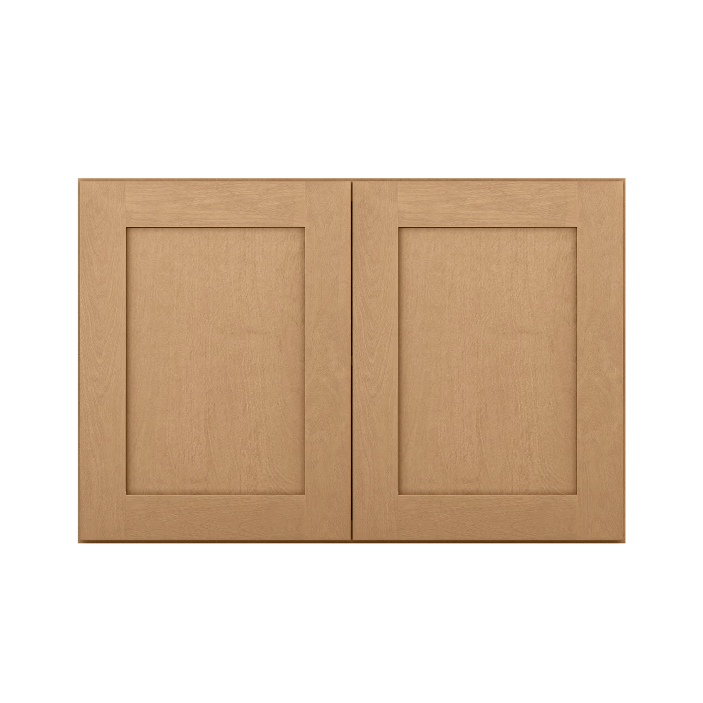 Wall Kitchen Cabinet W3624 Shaker Toffee LessCare 36 in. width 24 in. height 12 in. depth - Kitchen Cabinets
