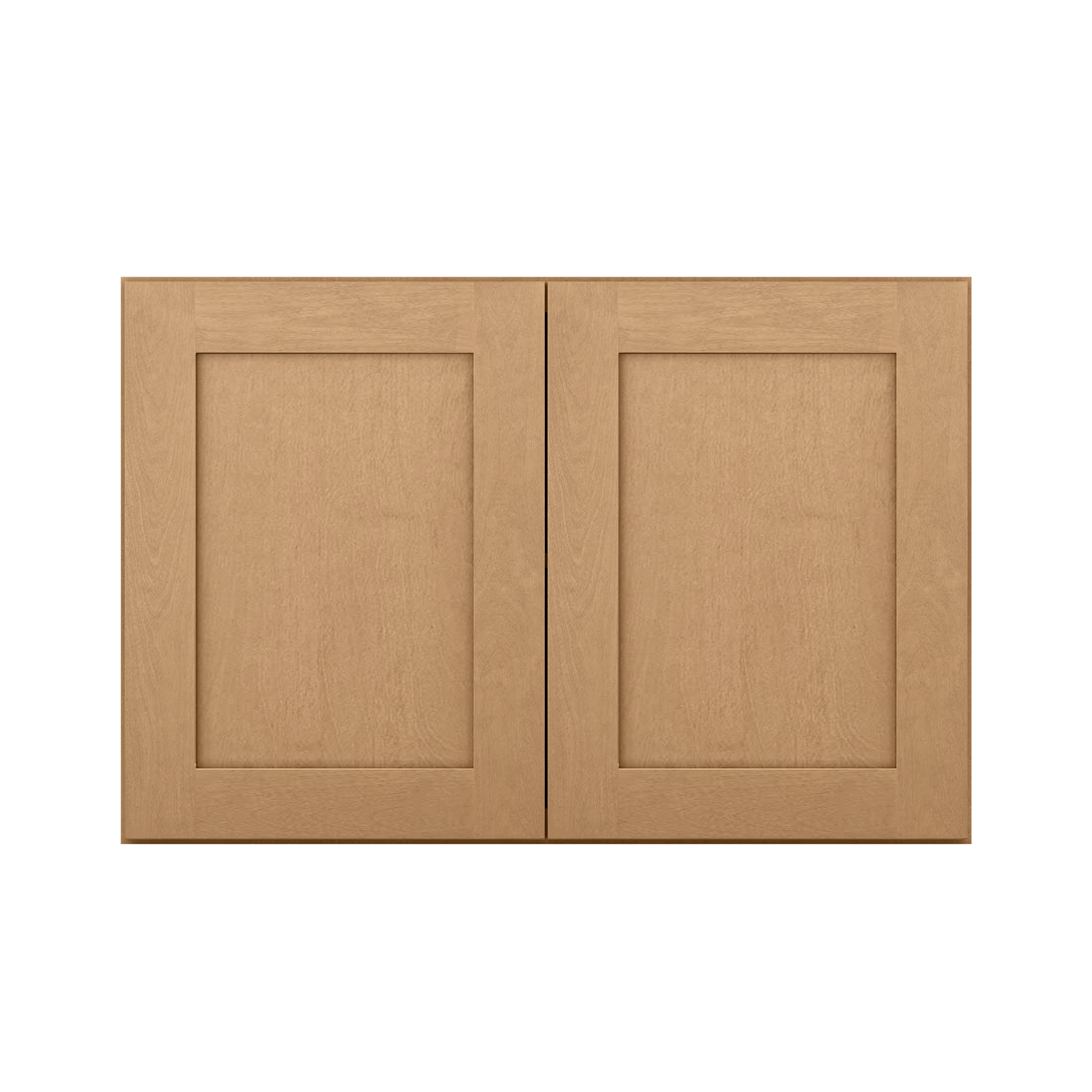 Wall Kitchen Cabinet W3624 Shaker Toffee LessCare 36 in. width 24 in. height 12 in. depth - Kitchen Cabinets